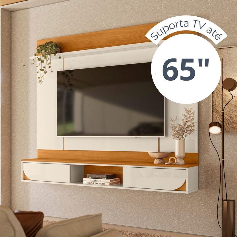 Painel Aura Cinamomo/off White - Vrk Comercio On-line
