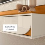 Painel Aura Cinamomo/off White - Vrk Comercio On-line