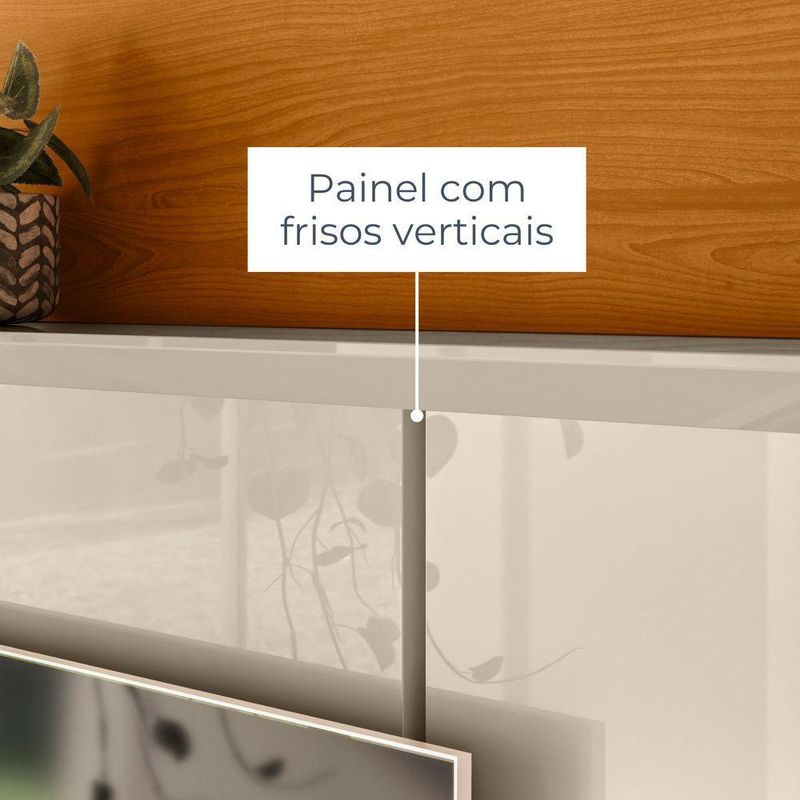 Painel Aura Cinamomo/off White - Vrk Comercio On-line