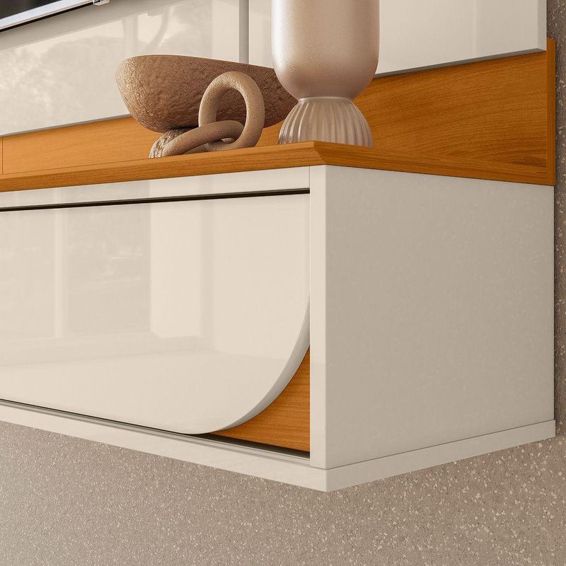 Painel Aura Cinamomo/off White - Vrk Comercio On-line