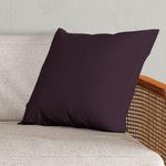 Kit Trio Capas De Almofadas Estampadas Em Veludo Suede 45cm X 45cm - Decoração Luxo Para Sala Cor Uva