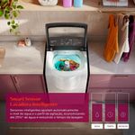 Máquina de lavar brastemp bwf14ab 14kg smart sensor ciclo tira mancha cesto inox branca