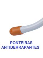 Tábua de passar roupa utimil luxo com ponta e suporte para ferro – branco/cinza