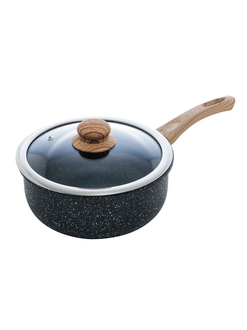 Panela Wolff de Alumínio com Revestimento Cerâmico Granilite Preta 24 cm