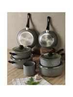 Panela Wolff de Alumínio com Revestimento Cerâmico Granilite Preta 24 cm