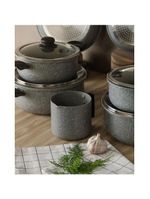 Panela Wolff de Alumínio com Revestimento Cerâmico Granilite Preta 24 cm