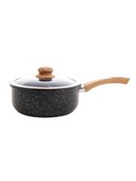 Panela Wolff de Alumínio com Revestimento Cerâmico Granilite Preta 24 cm