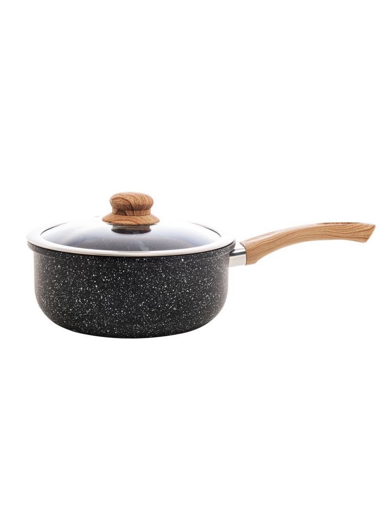 Panela Wolff de Alumínio com Revestimento Cerâmico Granilite Preta 24 cm