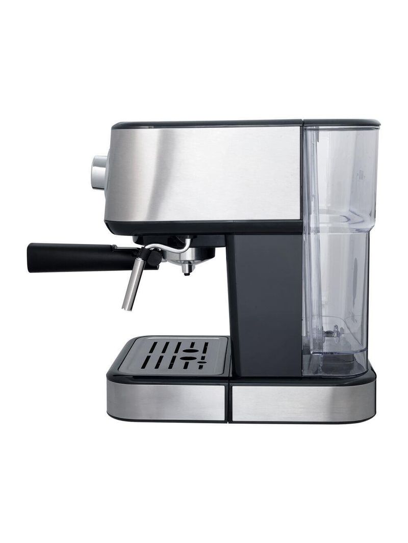 Cafeteira espresso Black+Decker CE1100G Gourmand Gris 1100w multifunções 1,5L inox