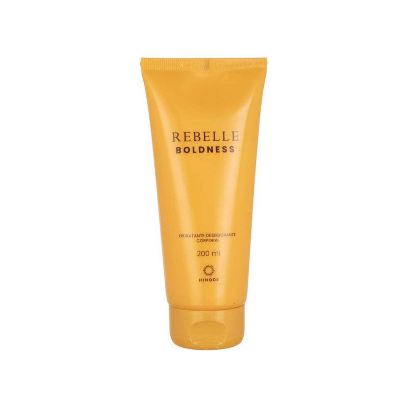 Kit  Perfume Rebelle Boldness e Hidratante Dia das Mães Hinode 200ml