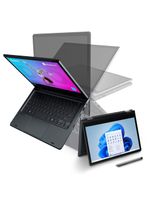 Notebook 2 em 1 Positivo Duo C4128E Intel® Celeron® N4500 Windows 11 Home 4GB RAM  128GB eMMC 11” LED HD IPS - Cinza