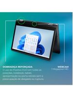 Notebook 2 em 1 Positivo Duo C4128E Intel® Celeron® N4500 Windows 11 Home 4GB RAM  128GB eMMC 11” LED HD IPS - Cinza