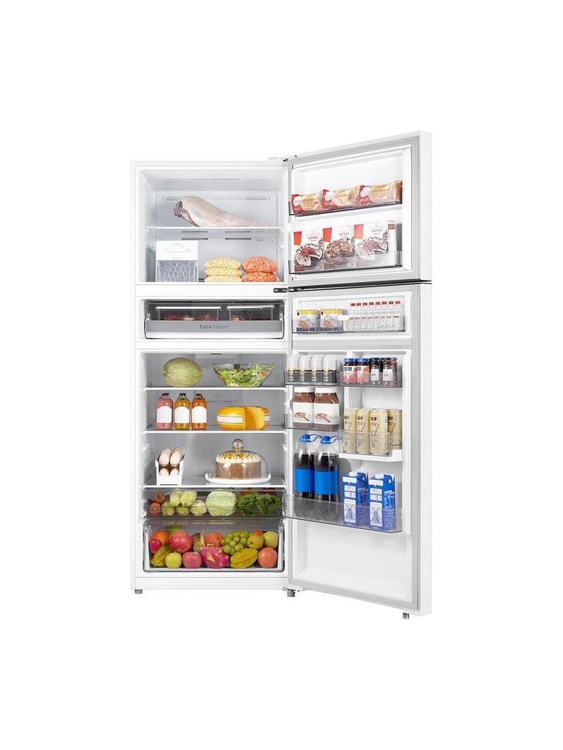 Geladeira Midea Frost Free Duplex Smart Inverter Flexi-volt 491L Branca