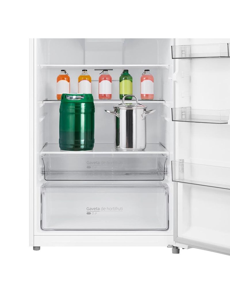 Geladeira Midea Frost Free Duplex Smart Inverter Flexi-volt 491L Branca