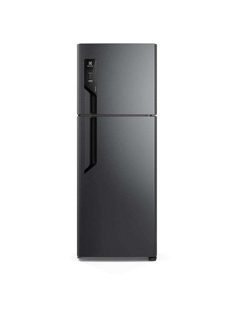 Geladeira Electrolux Frost Free TF71B Duplex Efficient AutoSense 480L Black Inox Look