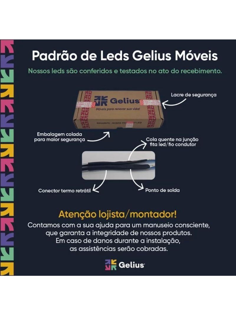 Rack Reluz 3 Gavetas Com Painel Para Tv Até 75 Polegadas Led Ripado Nobre Naturale E Off White