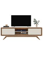 Rack Para Tv Até 70 Polegadas 2 Portas Channel Nature E Off White 220cm