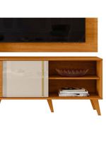 Painel Rack Bancada Tv 60 Pol 160 Cm Cronos  Madetec