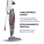 Aspirador de Pó Vertical Oster OASP610 600W 1L com Filtro Hepa e Coletor sem Saco 110V