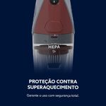 Aspirador de Pó Vertical Oster OASP610 600W 1L com Filtro Hepa e Coletor sem Saco 110V