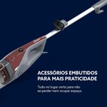 Aspirador de Pó Vertical Oster OASP610 600W 1L com Filtro Hepa e Coletor sem Saco 110V