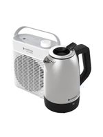 Kit Cadence Aquecedor Miniconfort E Chaleira Pure Inox 110V