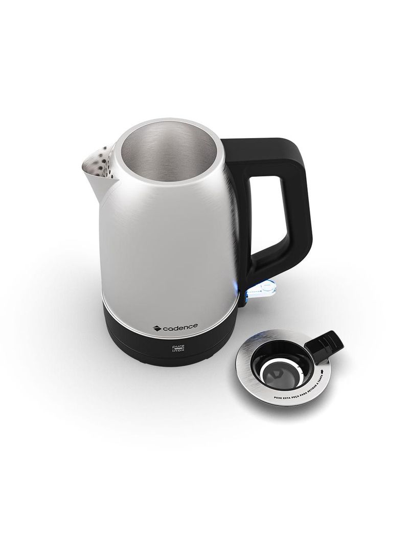 Kit Cadence Aquecedor Miniconfort E Chaleira Pure Inox 110V