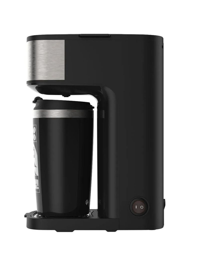 Kit Black Cadence - Cafeteira Vambora E Mixer Inox 110V