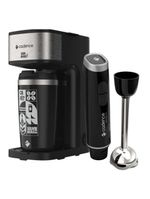 Kit Black Cadence - Cafeteira Vambora E Mixer Inox 110V