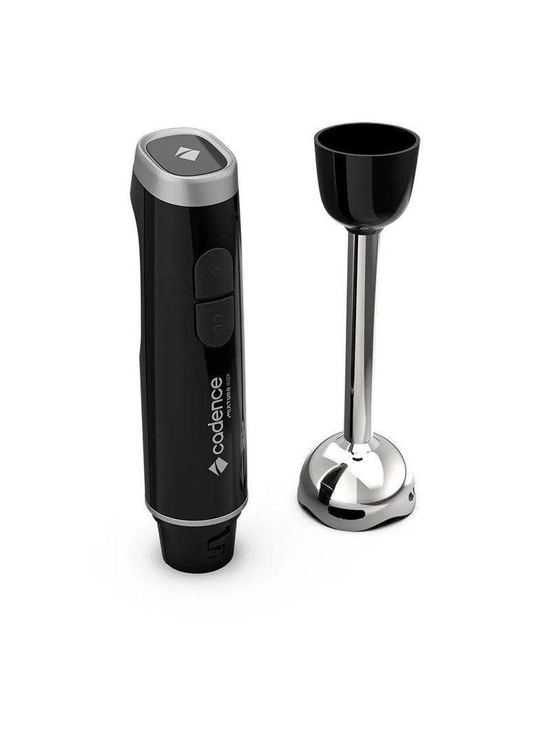 Kit Black Cadence - Cafeteira Vambora E Mixer Inox 110V