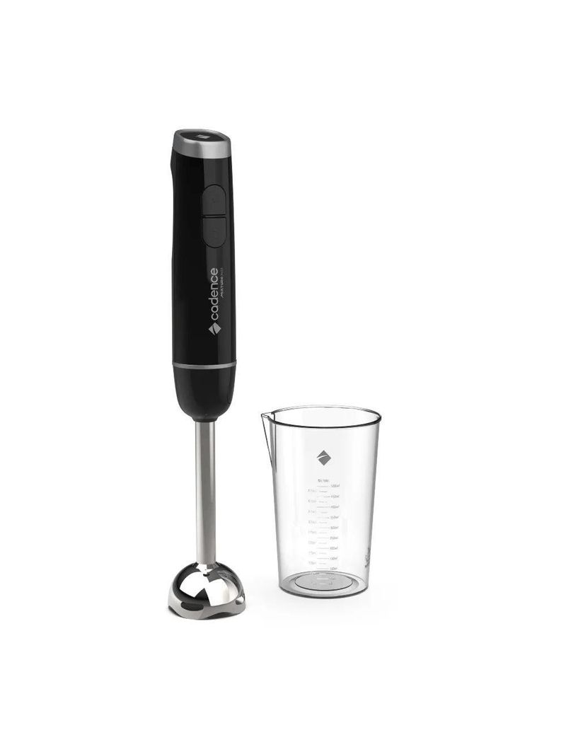 Kit Black Cadence - Cafeteira Vambora E Mixer Inox 110V