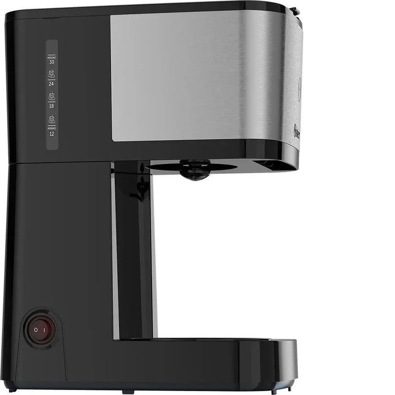 Kit Cafeteira Jarra Inox 1,2L e Moedor de Café Elétrico Inox 220V