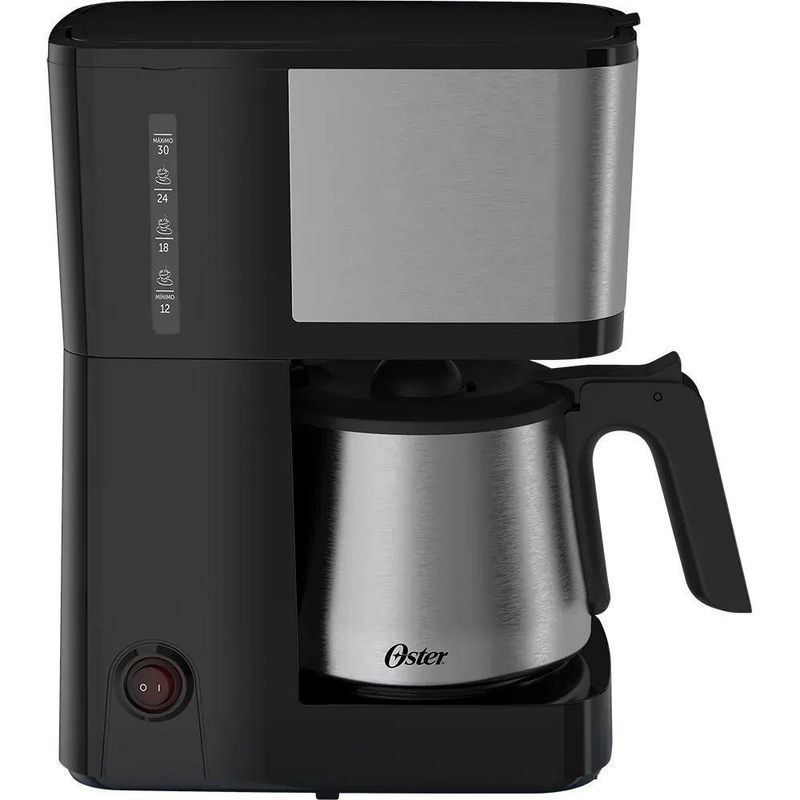 Kit Cafeteira Jarra Inox 1,2L e Moedor de Café Elétrico Inox 220V