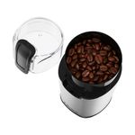 Kit Cafeteira Jarra Inox 1,2L e Moedor de Café Elétrico Inox 220V