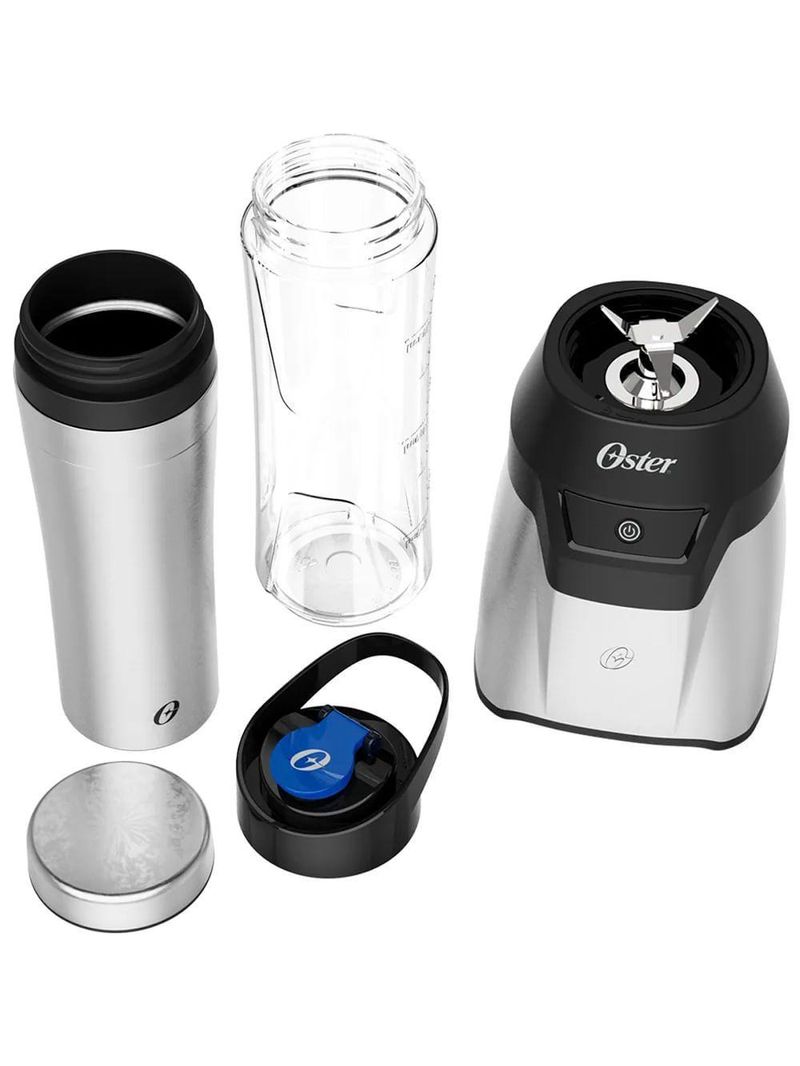 Kit Blender Power 2 Jarras E Torradeira Inox Oster 220V