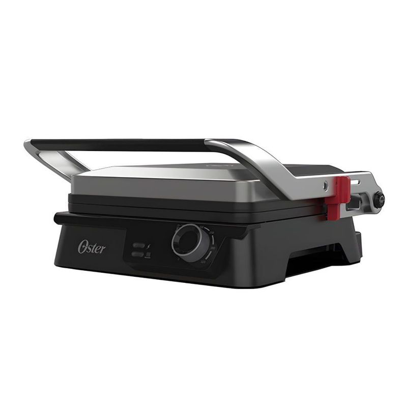 Grill Elétrico Multiuso Inox Oster 2 Em 1 110V