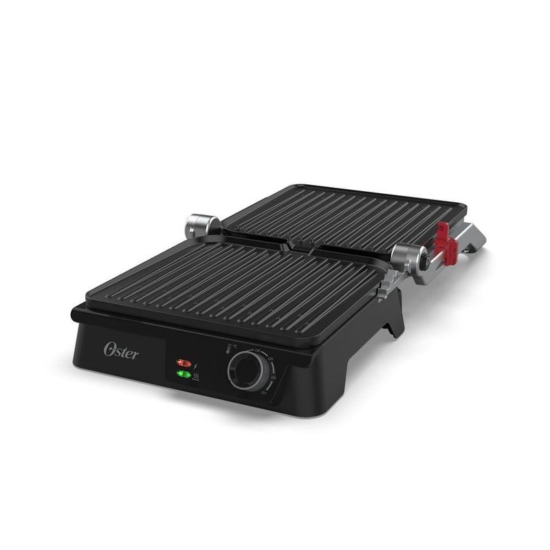 Grill Elétrico Multiuso Inox Oster 2 Em 1 110V