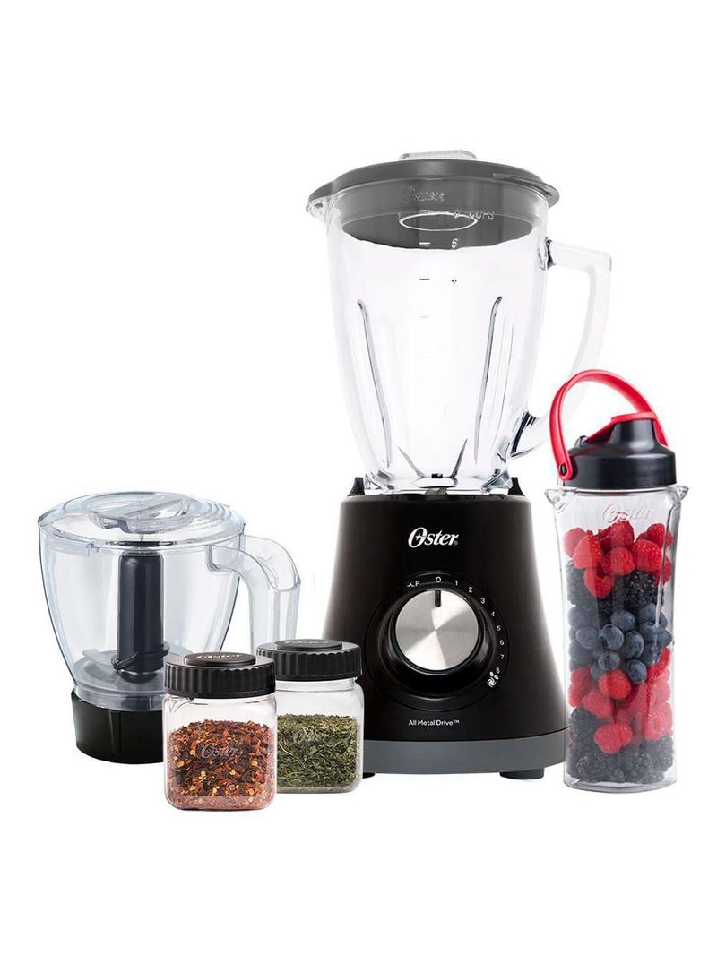 Kit Oster Super Chef Liquidificador E Acessórios Preto 110V