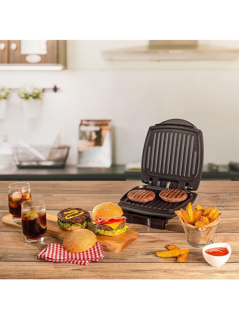 Grill Elétrico Burguer Oster 2 Em 1 Com Estufa 220V