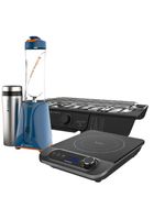 Kit Cadence Churrasqueira Cooktop E Blender Zoop Sport 220V