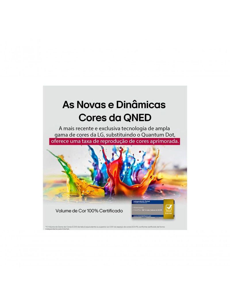 Smart LG QNED AI QNED82 43 Polegadas 43QNED82ASG Bivolt