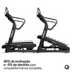 Esteira Ergométrica Gallant Elevate Ultra 40% de Inclinação 220V (GEE13E17A-220PT)