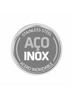 Cuba Tramontina Gn 1-1 Em Aço Inox Sem Alças Profundidade 100 Mm - Aço 430 Tramontina