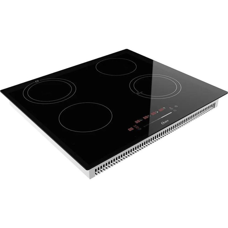 Kit Cooktop Por Indução 4 Bocas e Coifa de Parede 90 cm Oster - 220V