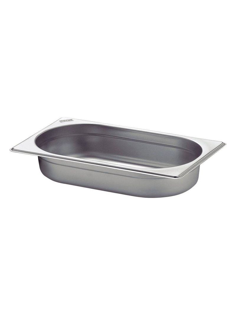 Cuba Tramontina Gn 1/4 Em Aço Inox Sem Alças Profundidade 40 Mm - Aço 430 Tramontina