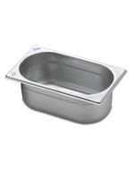 Cuba Tramontina 1/4 Em Aço Inox Sem Alças Profundidade 100 Mm - Aço 430 Tramontina