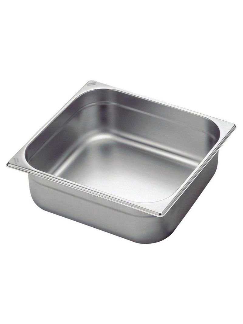 Cuba Tramontina Gn 2/3 Em Aço Inox Sem Alças Profundidade 180 Mm - Aço 430 Tramontina