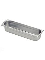 Cuba Tramontina Gn 2/4 Em Aço Inox Com Alças Móveis Profundidade 100 Mm - Aço 304 Tramontina