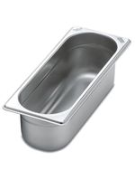 Cuba Tramontina Gn 2/8 Em Aço Inox Sem Alças Profundidade 65 Mm - Aço 304 Tramontina