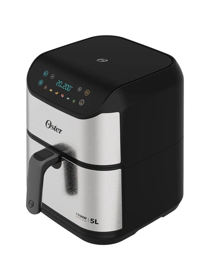 Kit Mixer Oster 3 em 1 e Fritadeira Inox 5L 220V